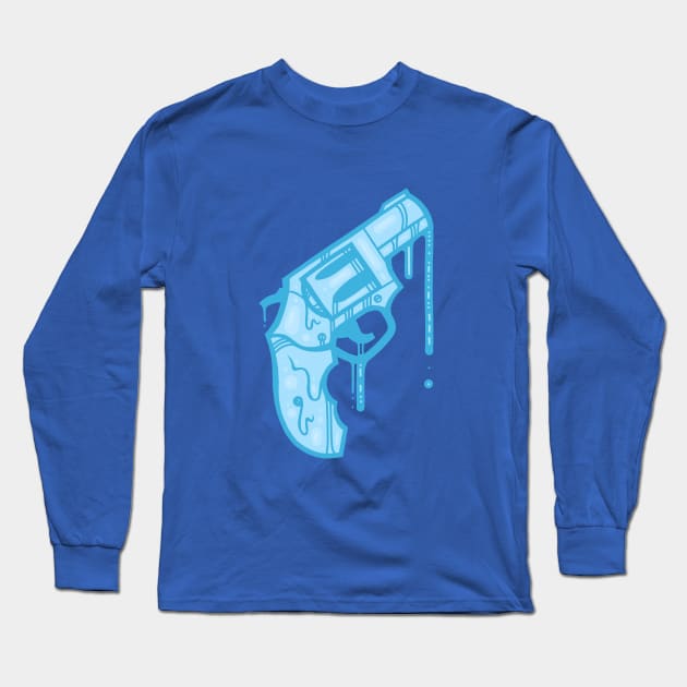 Water Gun Long Sleeve T-Shirt by ArtisticDyslexia